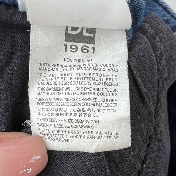 DL1961 River Blue Mid Rise Margaux Instasculpt Ankle Length Skinny Denim Jean 27 - Picture 8 of 10